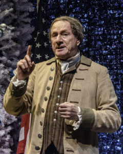 Ian Ruskin, creator and star of To Begin the World All Over Again: the Life and Times of Thomas Paine.