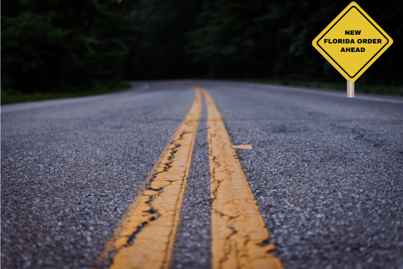 The road to Authoritarianism in Florida.