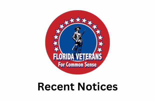 Heading for the FLVCS Recent notices post. 