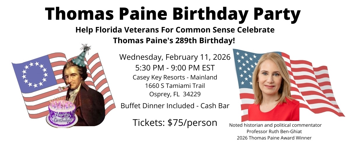 Thomas Paine's 289th Birthday Banner.