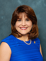 Annette Taddeo, candidate for Florida Chief Financial Officer 2026. She is a participant in a Candidates' Forum at the 2026 FLVCS August meeting. 