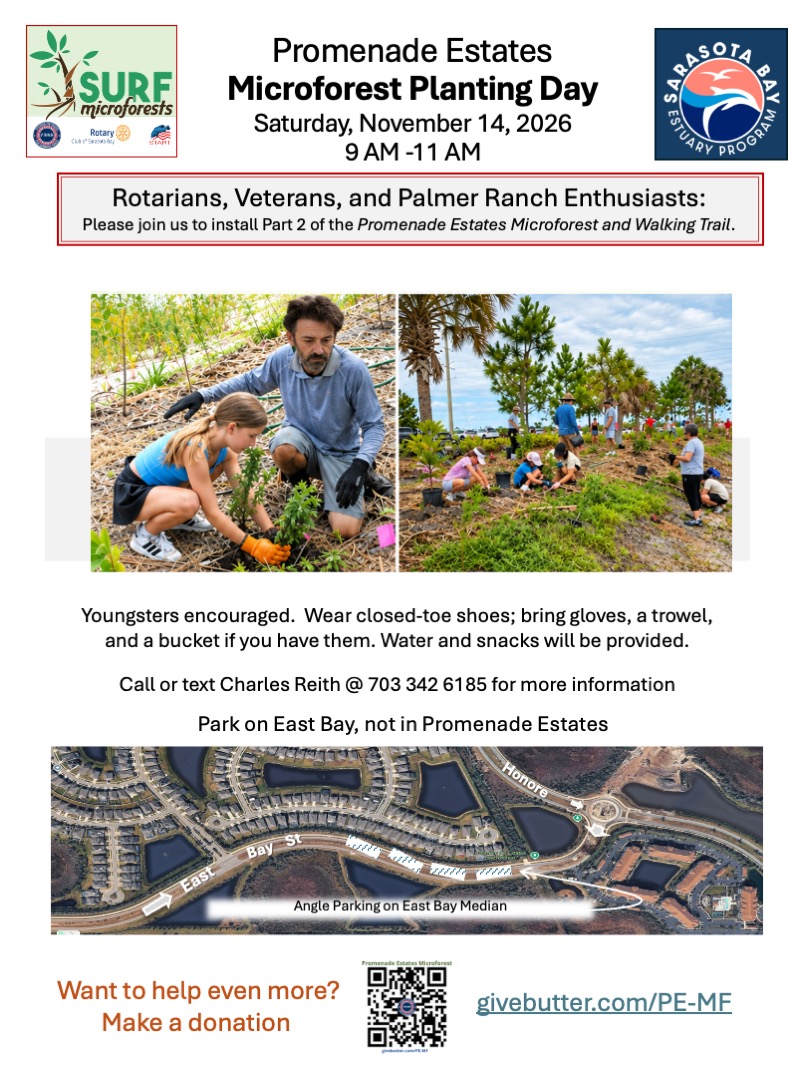 Promenade Estates Microforest Planting Day